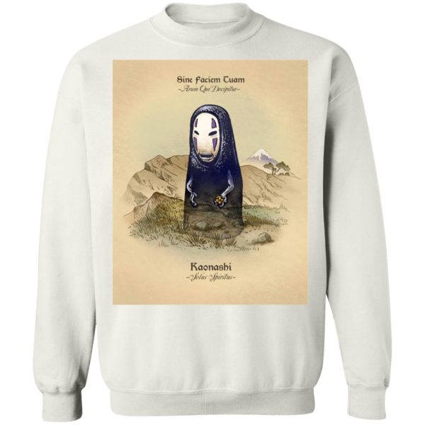 Spirited Away Trailer - Spirited Away Lonely Kaonashi Sweatshirt-Apparel, Spirited Away, Spirited Away Trailer, Sweatshirt