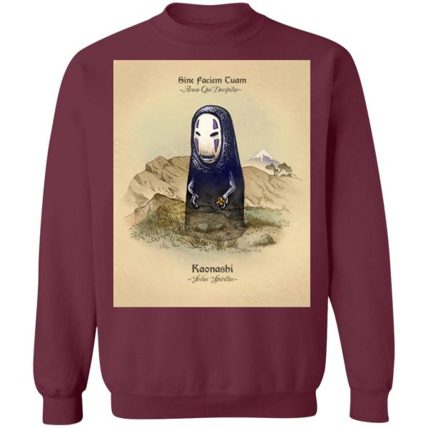 Spirited Away Trailer - Spirited Away Lonely Kaonashi Sweatshirt-Apparel, Spirited Away, Spirited Away Trailer, Sweatshirt