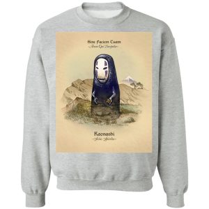 Spirited Away Trailer - Spirited Away Lonely Kaonashi Sweatshirt-Apparel, Spirited Away, Spirited Away Trailer, Sweatshirt