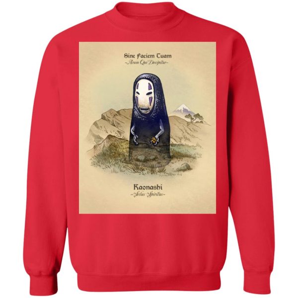 Spirited Away Trailer - Spirited Away Lonely Kaonashi Sweatshirt-Apparel, Spirited Away, Spirited Away Trailer, Sweatshirt