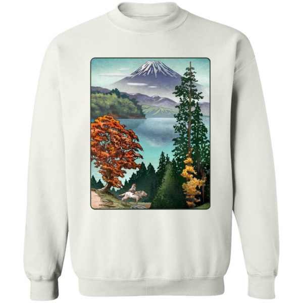 Princess Mononoke Costume - Princess Mononoke Landscape Sweatshirt-Apparel, princess mononoke, Princess Mononoke Costume, Sweatshirt