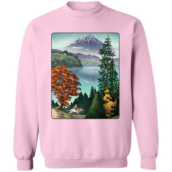 Princess Mononoke Costume - Princess Mononoke Landscape Sweatshirt-Apparel, princess mononoke, Princess Mononoke Costume, Sweatshirt