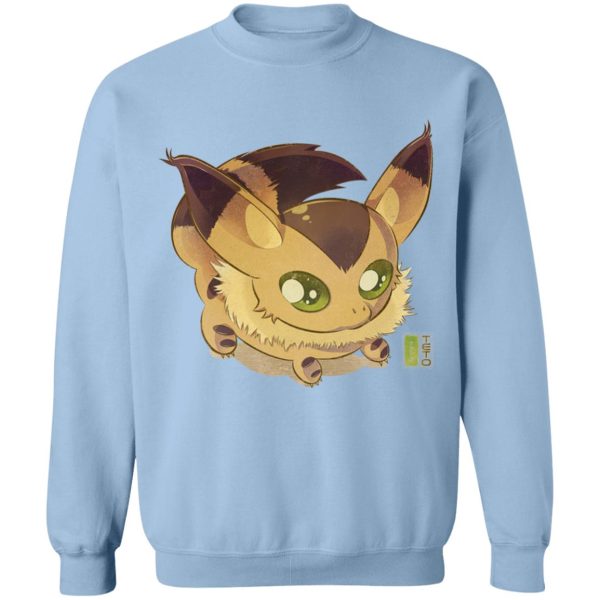 Nausicaa of the Valley Of The Wind – Teto Chibi Sweatshirt-Apparel, Sweatshirt