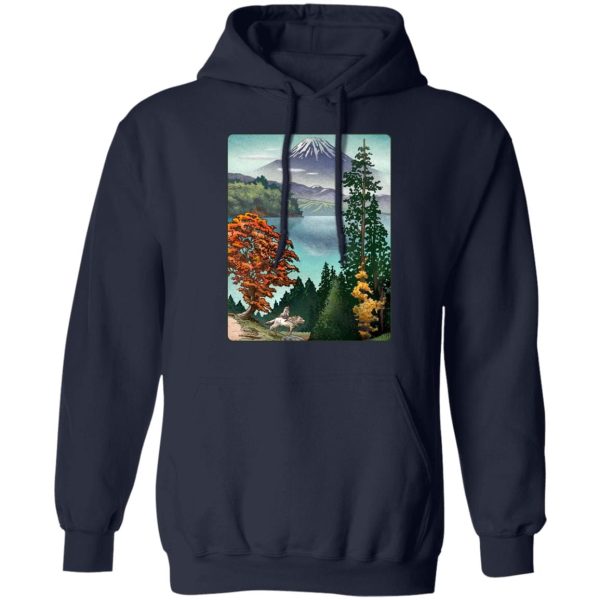 Princess Mononoke-ashitaka - Princess Mononoke Landscape Hoodie-Apparel, Hoodie, princess mononoke, Princess Mononoke Ashitaka