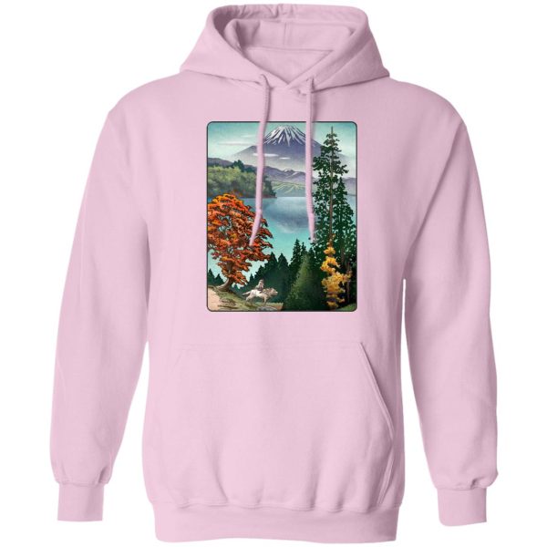 Princess Mononoke-ashitaka - Princess Mononoke Landscape Hoodie-Apparel, Hoodie, princess mononoke, Princess Mononoke Ashitaka