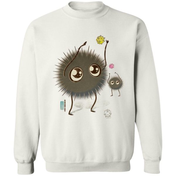 Spirited Away Trailer - Spirited Away – Soot Spirit Chibi Sweatshirt-Apparel, Spirited Away, Spirited Away Trailer, Sweatshirt