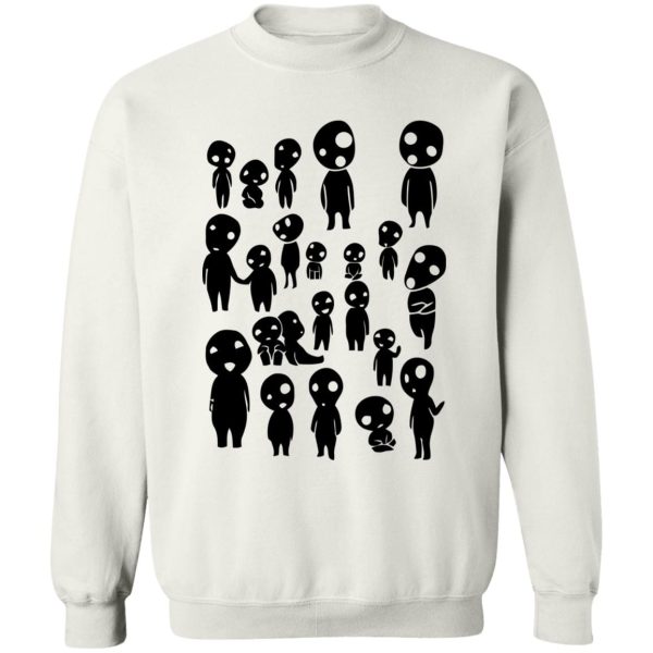 Anime Film Princess Mononoke - Princess Mononoke – Tree Spirits Sweatshirt-Anime Film Princess Mononoke, Apparel, princess mononoke, Sweatshirt