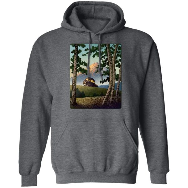 My Neighbor Totoro Poster - My Neighbor Totoro – Catbus Landscape Hoodie-Apparel, Hoodie, My Neighbor Totoro, My Neighbor Totoro Poster