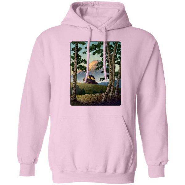 My Neighbor Totoro Poster - My Neighbor Totoro – Catbus Landscape Hoodie-Apparel, Hoodie, My Neighbor Totoro, My Neighbor Totoro Poster