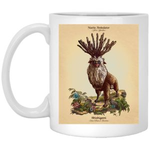 Princess Mononoke Yakul - Princess Mononoke – Shishigami Day Time Detailed Mug-House Decor, Mug, princess mononoke, Princess Mononoke Yakul