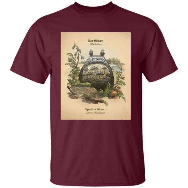 Totoro Mochi Donut - Totoro in the Forest Classic T Shirt-Apparel, My Neighbor Totoro, Totoro Mochi Donut, Tshirt