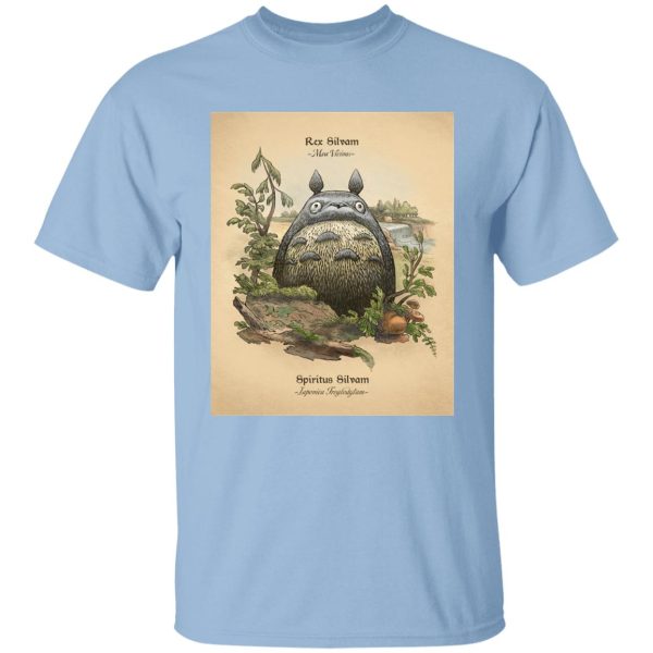 Totoro Mochi Donut - Totoro in the Forest Classic T Shirt-Apparel, My Neighbor Totoro, Totoro Mochi Donut, Tshirt