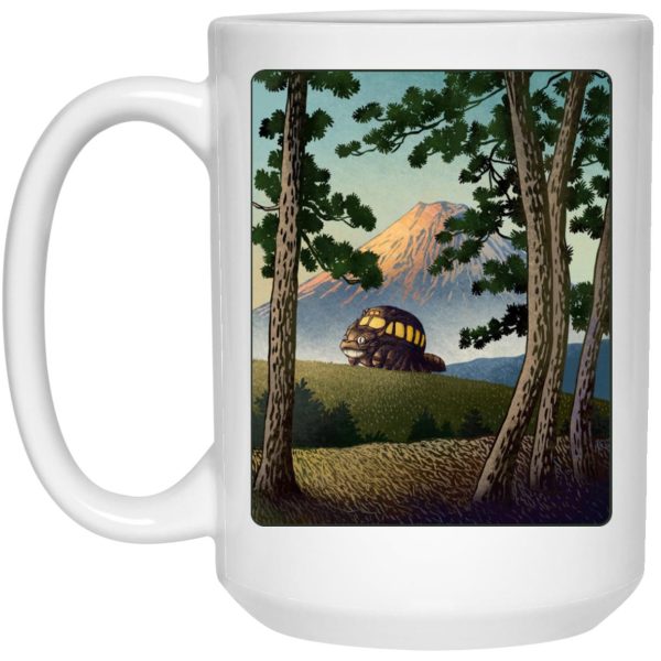 Totoro Movie Japanese - My Neighbor Totoro – Catbus Landscape Mug-House Decor, Mug, My Neighbor Totoro, Totoro Movie Japanese