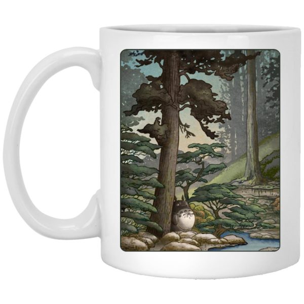 My Neighbor Totoro Movie - Totoro in the Landscape Mug-House Decor, Mug, My Neighbor Totoro, My Neighbor Totoro Movie