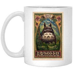 Totoro Costume - My Neighbor Totoro Safety Matches 1988 Mug-House Decor, Mug, My Neighbor Totoro, Totoro Costume