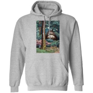 Characters From My Neighbor Totoro - My Neighbor Totoro Forest Spirit Hoodie-Apparel, Characters From My Neighbor Totoro, Hoodie, My Neighbor Totoro