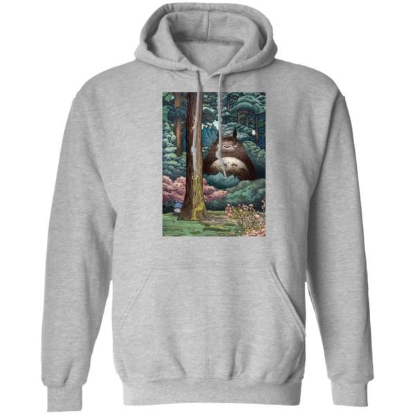 Characters From My Neighbor Totoro - My Neighbor Totoro Forest Spirit Hoodie-Apparel, Characters From My Neighbor Totoro, Hoodie, My Neighbor Totoro