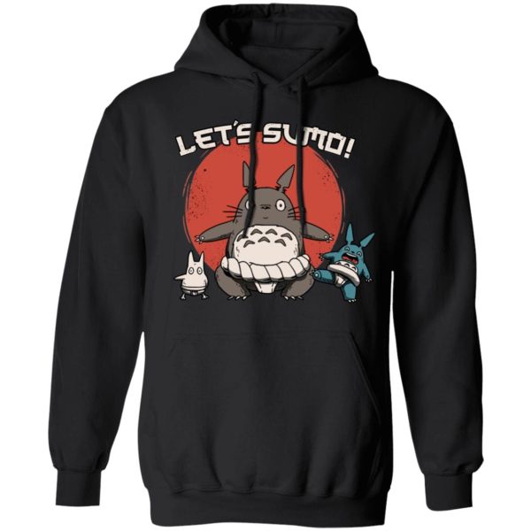 Is Totoro Forest Japan Safe - Totoro Let’s Sumo Hoodie-Apparel, Hoodie, Is Totoro Forest Japan Safe, My Neighbor Totoro