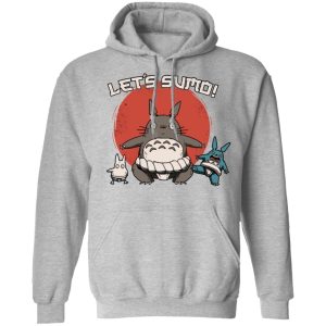 Is Totoro Forest Japan Safe - Totoro Let’s Sumo Hoodie-Apparel, Hoodie, Is Totoro Forest Japan Safe, My Neighbor Totoro