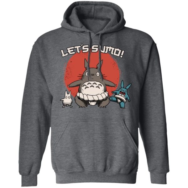 Is Totoro Forest Japan Safe - Totoro Let’s Sumo Hoodie-Apparel, Hoodie, Is Totoro Forest Japan Safe, My Neighbor Totoro