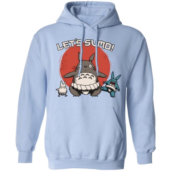 Is Totoro Forest Japan Safe - Totoro Let’s Sumo Hoodie-Apparel, Hoodie, Is Totoro Forest Japan Safe, My Neighbor Totoro