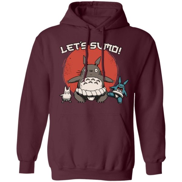 Is Totoro Forest Japan Safe - Totoro Let’s Sumo Hoodie-Apparel, Hoodie, Is Totoro Forest Japan Safe, My Neighbor Totoro