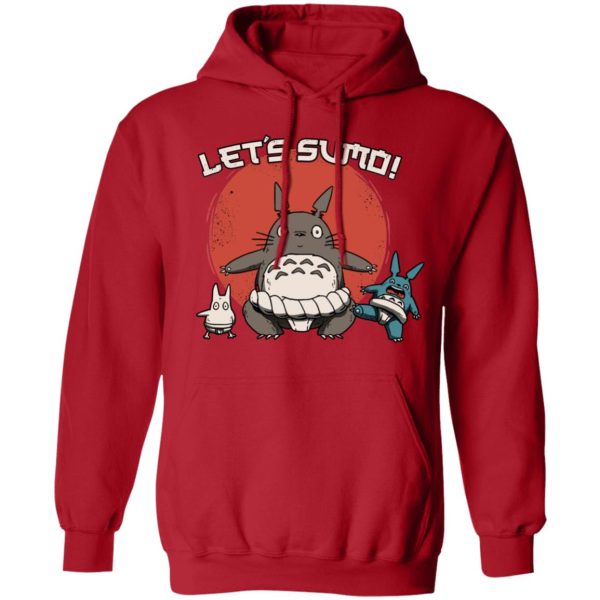 Is Totoro Forest Japan Safe - Totoro Let’s Sumo Hoodie-Apparel, Hoodie, Is Totoro Forest Japan Safe, My Neighbor Totoro