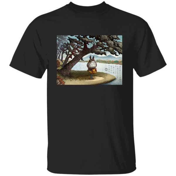 Chibi Totoro - Totoro on the Catbus Spring Ride T Shirt-Apparel, Chibi Totoro, My Neighbor Totoro, Tshirt