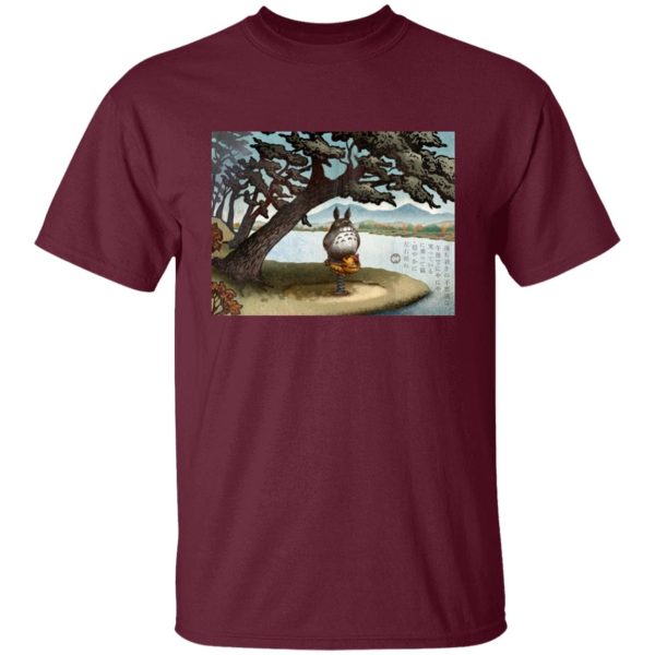 Chibi Totoro - Totoro on the Catbus Spring Ride T Shirt-Apparel, Chibi Totoro, My Neighbor Totoro, Tshirt