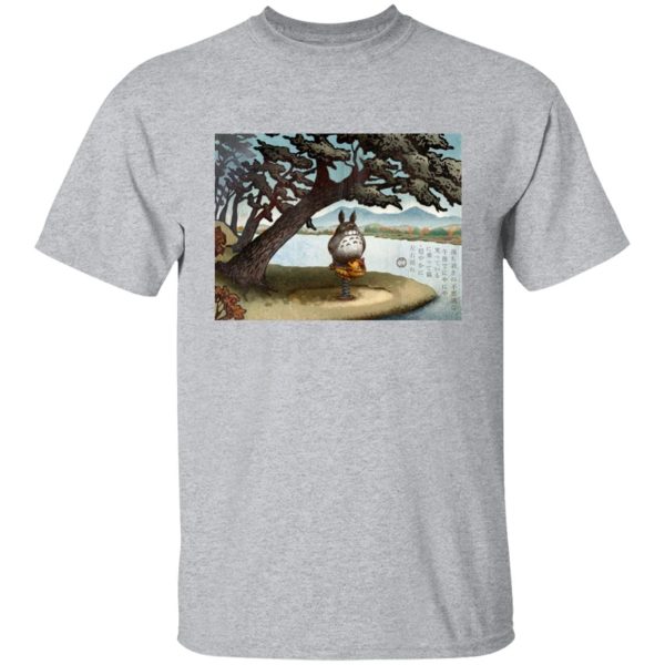 Chibi Totoro - Totoro on the Catbus Spring Ride T Shirt-Apparel, Chibi Totoro, My Neighbor Totoro, Tshirt