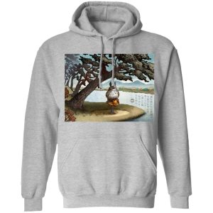 Totoro Bed - Totoro on the Catbus Spring Ride Hoodie-Apparel, Hoodie, My Neighbor Totoro, Totoro Bed