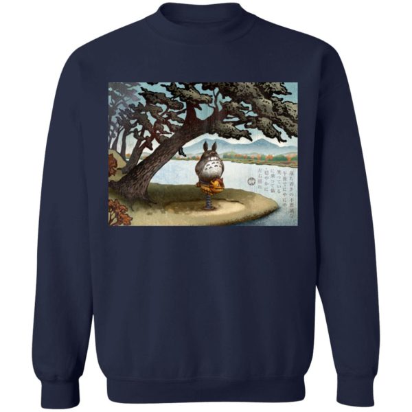 Satsuki My Neighbor Totoro - Totoro on the Catbus Spring Ride Sweatshirt-Apparel, My Neighbor Totoro, Satsuki My Neighbor Totoro, Sweatshirt