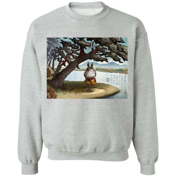 Satsuki My Neighbor Totoro - Totoro on the Catbus Spring Ride Sweatshirt-Apparel, My Neighbor Totoro, Satsuki My Neighbor Totoro, Sweatshirt