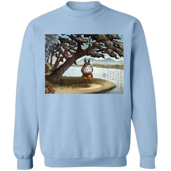 Satsuki My Neighbor Totoro - Totoro on the Catbus Spring Ride Sweatshirt-Apparel, My Neighbor Totoro, Satsuki My Neighbor Totoro, Sweatshirt