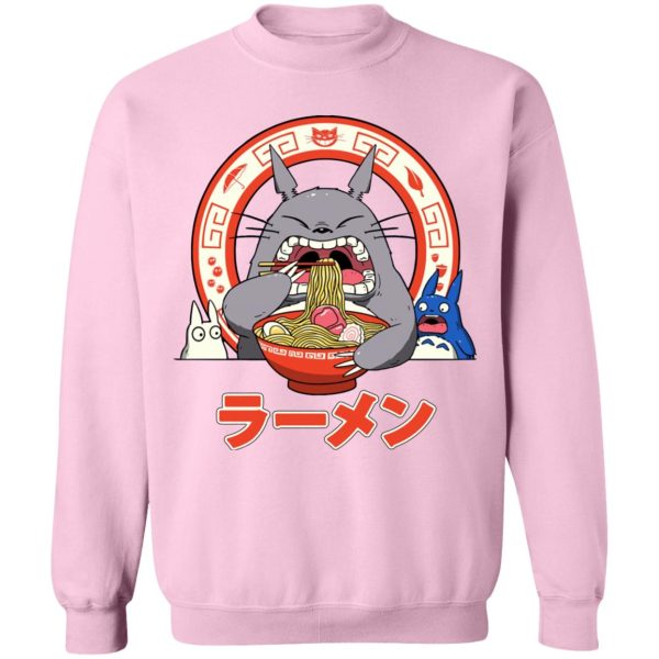 Tom Totoro Concrete Atlantic City - Totoro Ramen Sweatshirt-Apparel, My Neighbor Totoro, Sweatshirt, Tom Totoro Concrete Atlantic City