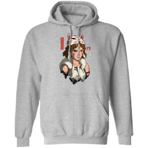 Princess Mononoke English Cast - Mononoke The Wolf Girl Hoodie-Apparel, Hoodie, princess mononoke, Princess Mononoke English Cast