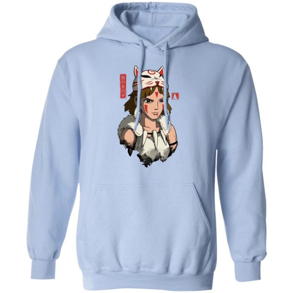 Princess Mononoke English Cast - Mononoke The Wolf Girl Hoodie-Apparel, Hoodie, princess mononoke, Princess Mononoke English Cast