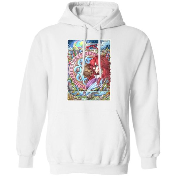 Ponyo Showtimes - Ponyo’s Father Portrait Art Hoodie-Apparel, Hoodie, ponyo, Ponyo Showtimes