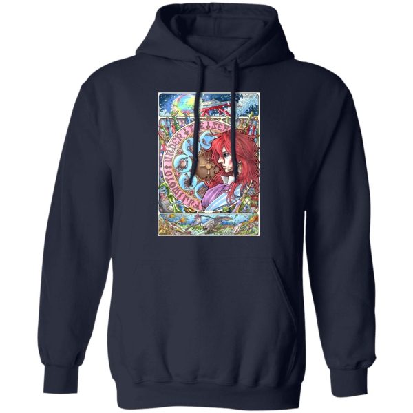 Ponyo Showtimes - Ponyo’s Father Portrait Art Hoodie-Apparel, Hoodie, ponyo, Ponyo Showtimes