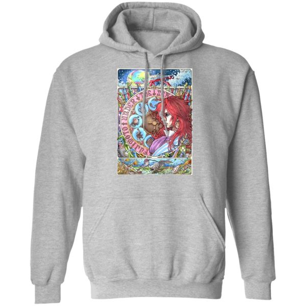 Ponyo Showtimes - Ponyo’s Father Portrait Art Hoodie-Apparel, Hoodie, ponyo, Ponyo Showtimes