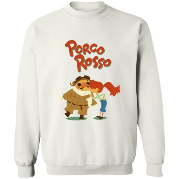 Porco Rosso – The Kiss Sweatshirt-Apparel, porco rosso, Sweatshirt