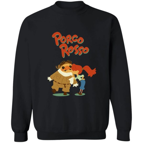 Porco Rosso – The Kiss Sweatshirt-Apparel, porco rosso, Sweatshirt