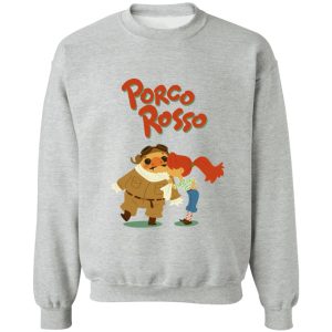 Porco Rosso – The Kiss Sweatshirt-Apparel, porco rosso, Sweatshirt