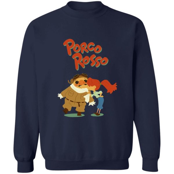 Porco Rosso – The Kiss Sweatshirt-Apparel, porco rosso, Sweatshirt