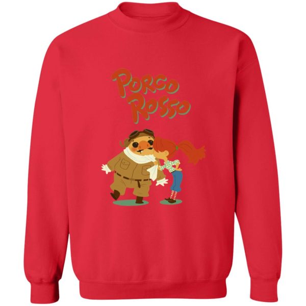 Porco Rosso – The Kiss Sweatshirt-Apparel, porco rosso, Sweatshirt