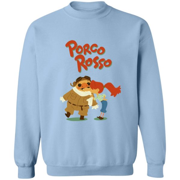 Porco Rosso – The Kiss Sweatshirt-Apparel, porco rosso, Sweatshirt