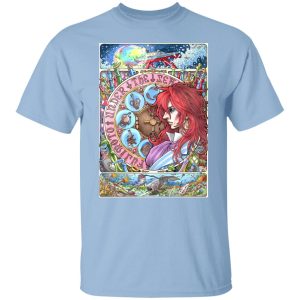 Real Life Ponyo Type Of Fish - Ponyo’s Father Portrait Art T Shirt-Apparel, ponyo, Real Life Ponyo Type Of Fish, Tshirt