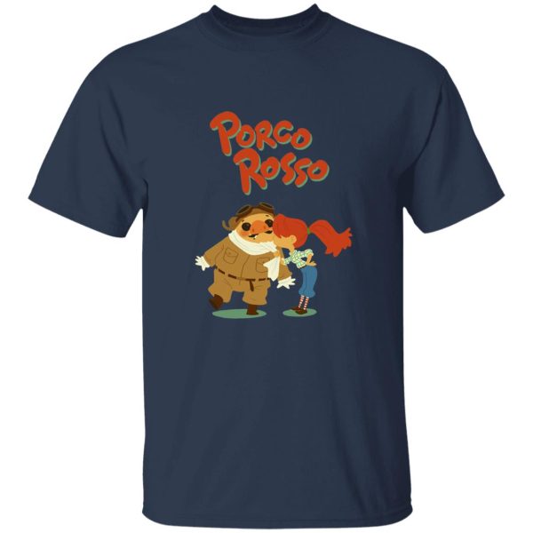 Porco Rosso – The Kiss T Shirt-Apparel, porco rosso, Tshirt