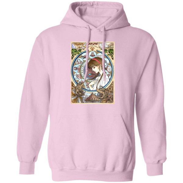 Studio Ghibli Laputa Castle In The Sky - Laputa: Castle in The Sky – Sheeta Portrait Art Hoodie-Apparel, Hoodie, Laputa: Castle in the Sky, Studio Ghibli Laputa Castle In The Sky