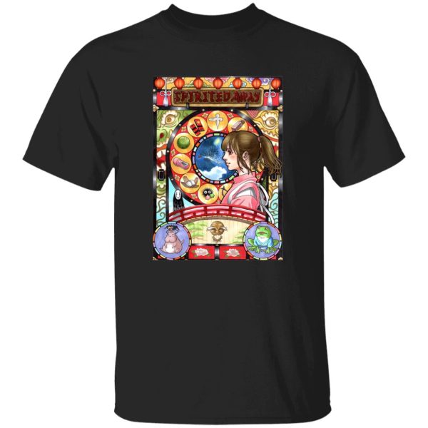 Haku Spirited Away - Spirited Away – Chihiro Portrait Art T Shirt-Apparel, Haku Spirited Away, Spirited Away, Tshirt